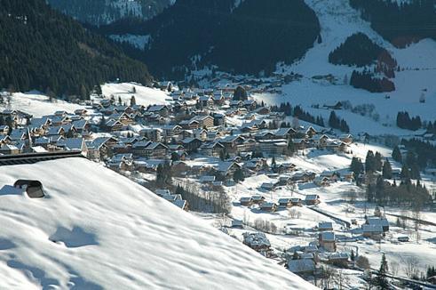 Arc En Ciel Hotel Châtel Buitenkant foto